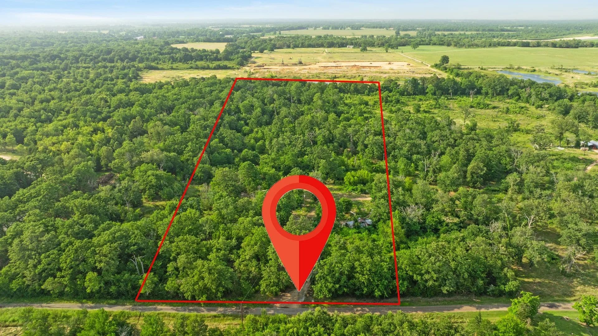 22.52 Acres of Land for Sale in Arthur City, TX - Arthur City, Texas, 75411
