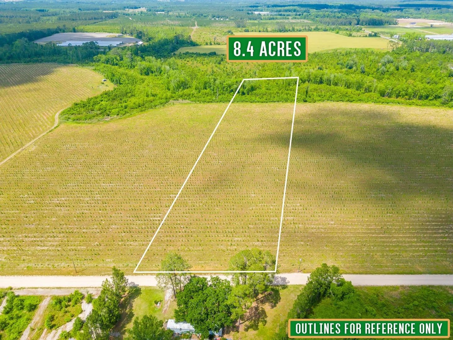 8.5 Acres of Land for Sale in Baxley, GA - Baxley, Georgia, 31513