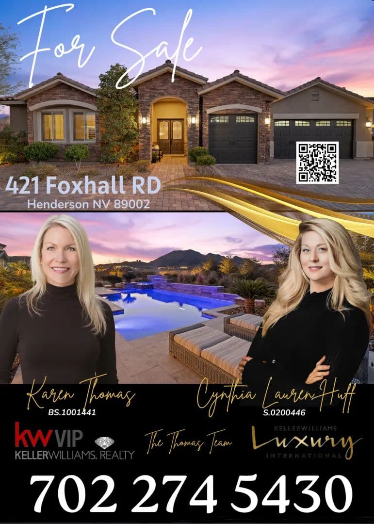 Las Vegas - Luxury Custom Home for Sale - Rural Zone - No HOA - Henderson, Nevada, 89002