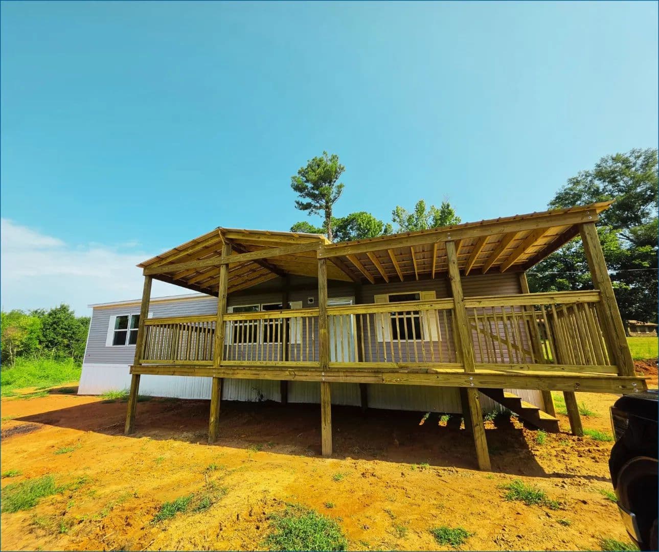 2 Acres with a Home in Leake County at 1243 Old Walnut Grove Road in Walnut Grove, MS - Walnut Grove, Mississippi, 39189