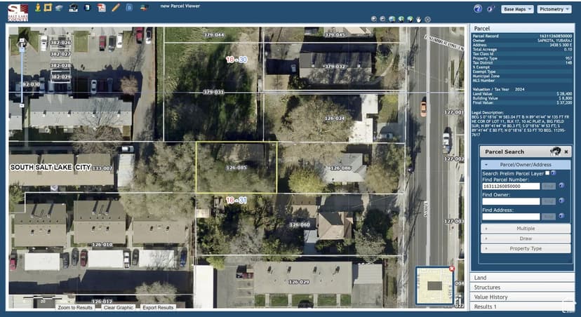 Vacant Land in South Salt Lake