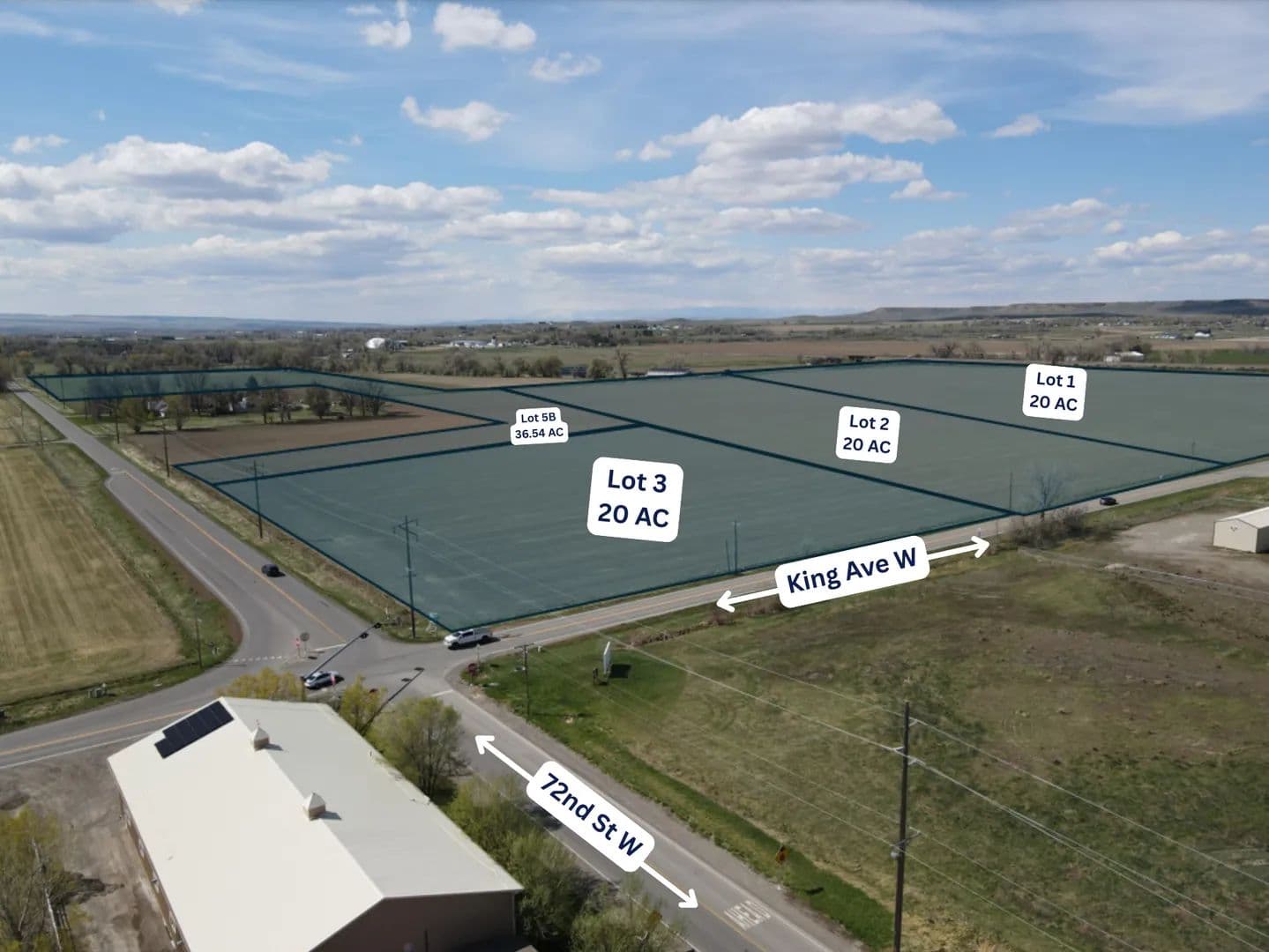 Land -Single Family Acreage in Billings - Billings, Montana, 59106