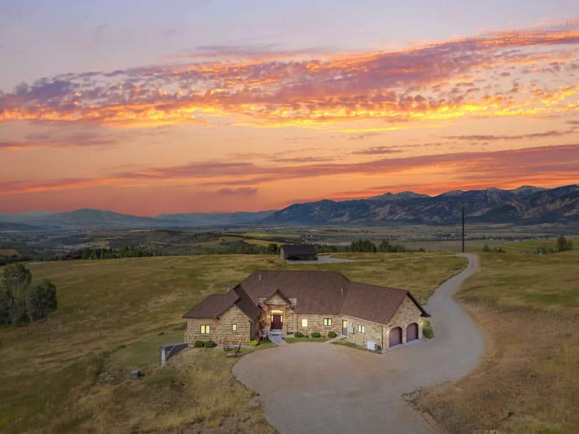 Expansive Custom Home on 40 Acres with Magnificent Views
