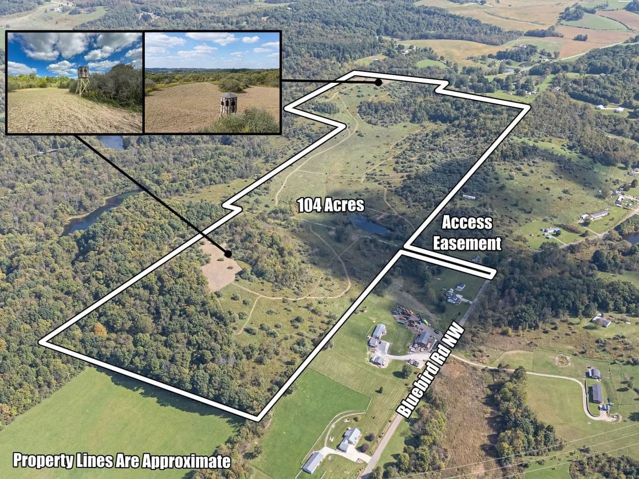 Bluebird Rd NW - 104 acres - East Canton, Ohio, 44730