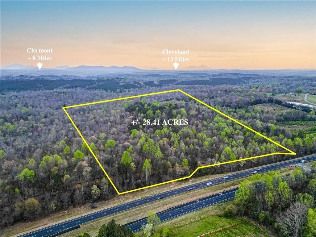 28.37 Acres of Land for Sale in Alto, GA - Alto, Georgia, 30510