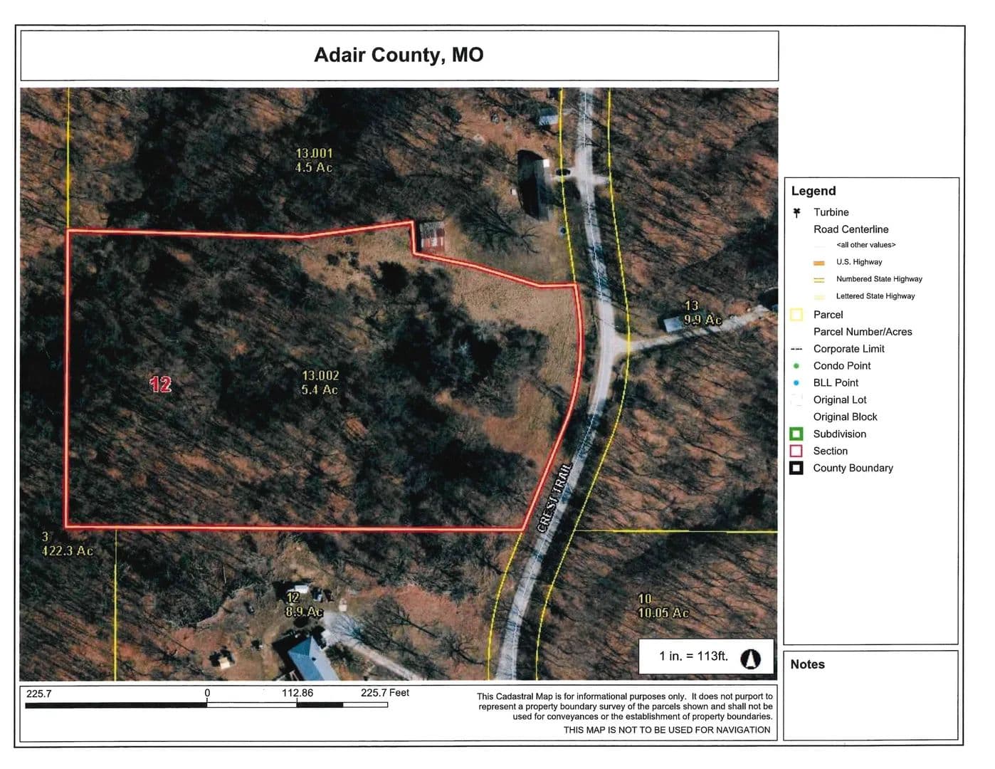 Vacant Land (0-10 Acres) in Kirksville - Kirksville, Missouri, 63501