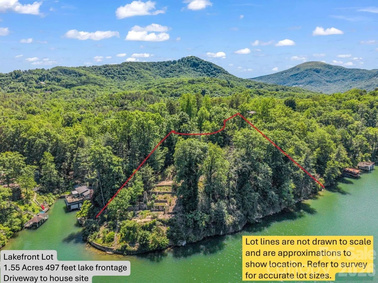 1.55 Acres of Land for Sale in Lake Lure, NC - Lake Lure, North Carolina, 28746