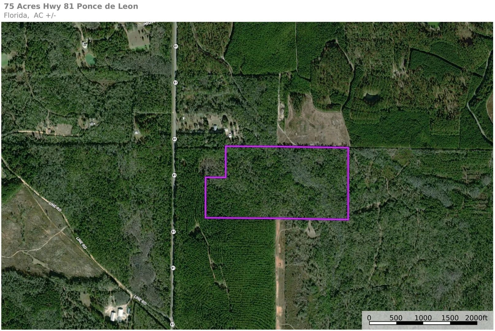 Vacant Land in Ponce De Leon - Ponce De Leon, Florida, 32455