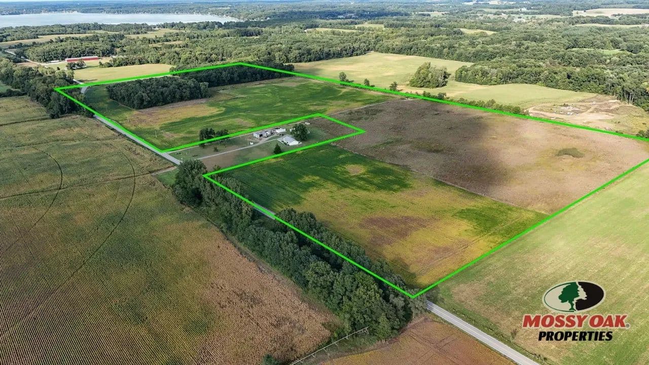 Land For Sale - 77 +/- Acres Tillable, expiring CRP and Woods - Culver, Indiana - Fulton County - Culver, Indiana, 46511