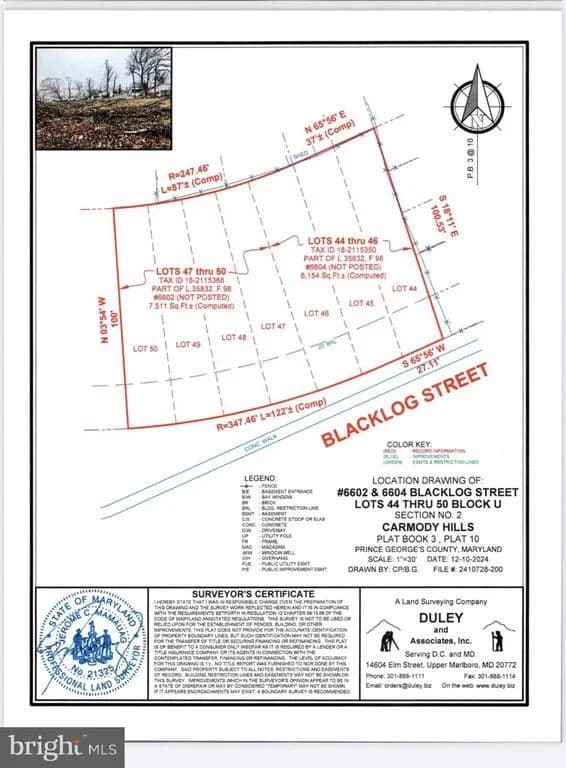 0.17 Acres of Land for Sale in Capitol Heights, Maryland - Capitol Heights, Maryland, 20743