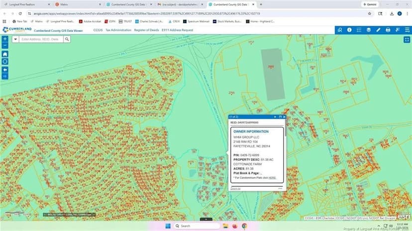 Vacant Land in Fayetteville