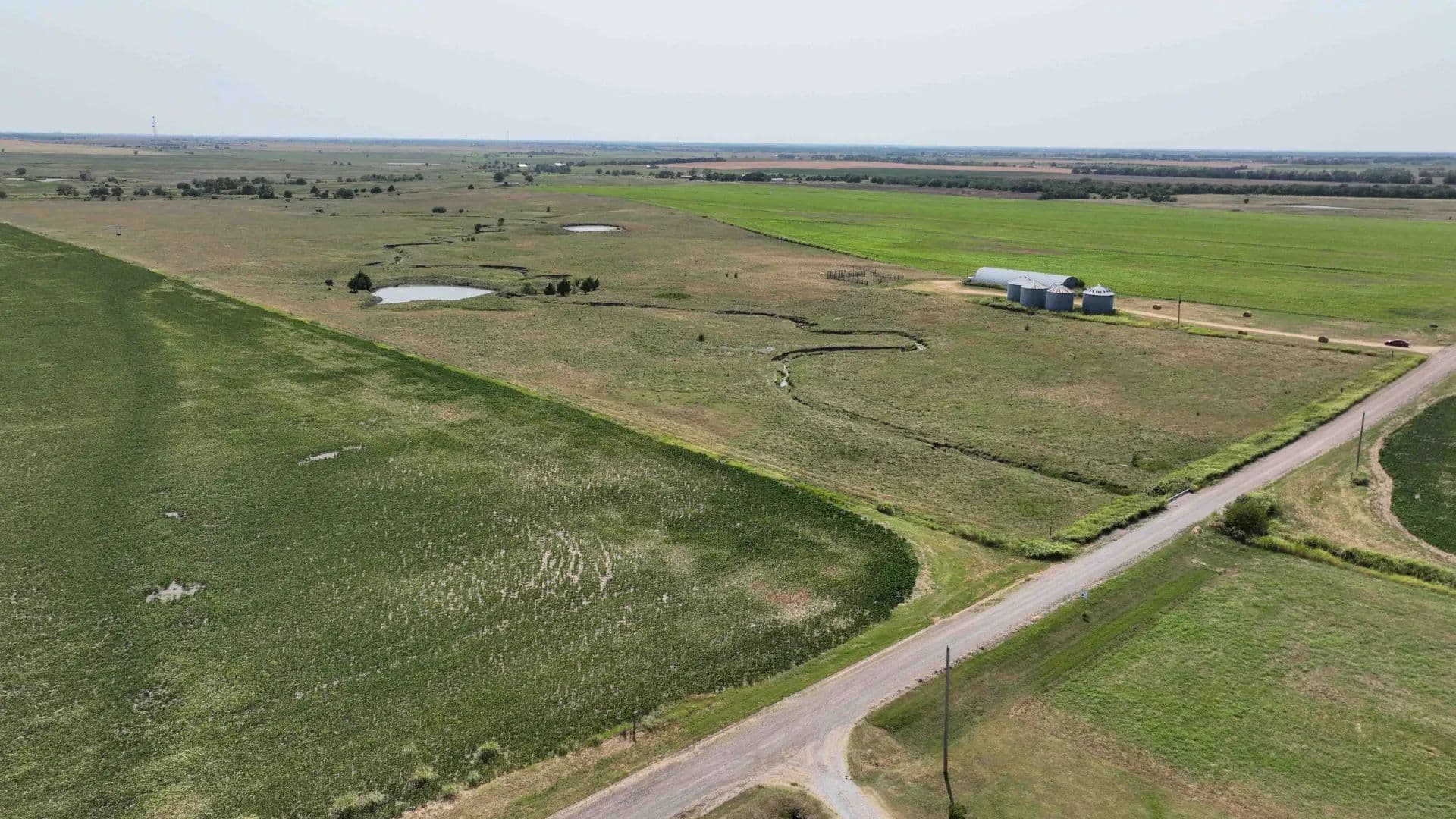 158± Acres Cropland, Grass, Ponds & More - Tract 2 of 5 - South Haven, Kansas, 67140