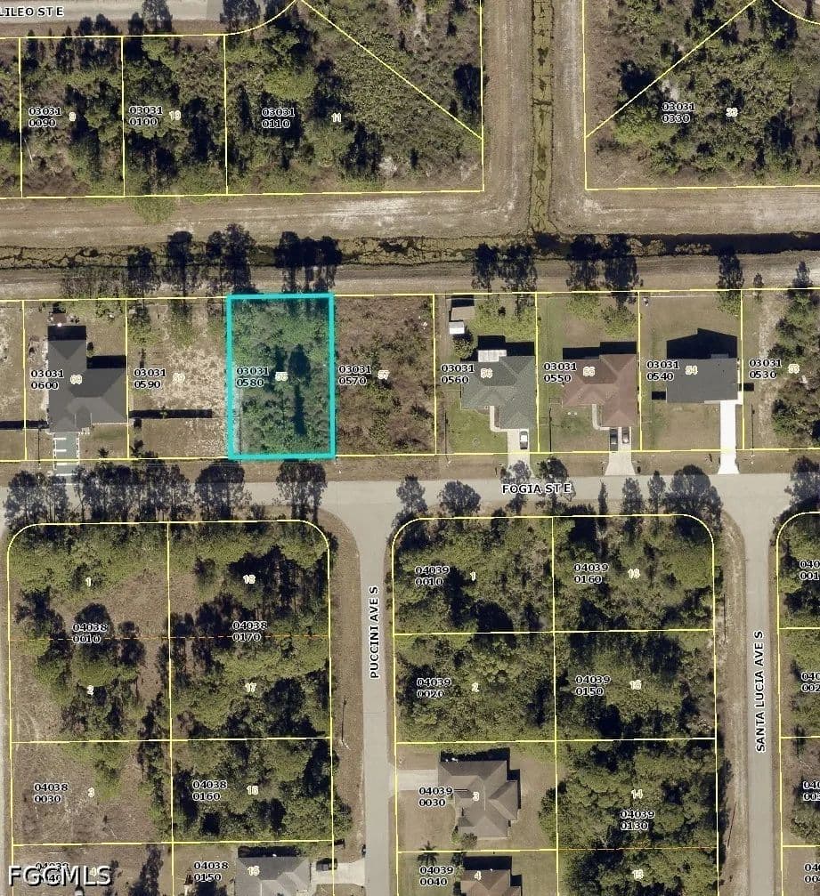 Vacant Land in Lehigh Acres - Lehigh Acres, Florida, 33974