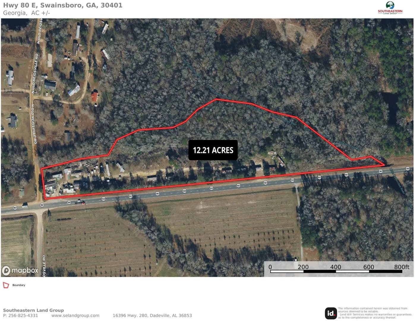 12.21 +/- Acres Emanuel County, GA - Swainsboro, Georgia, 30401