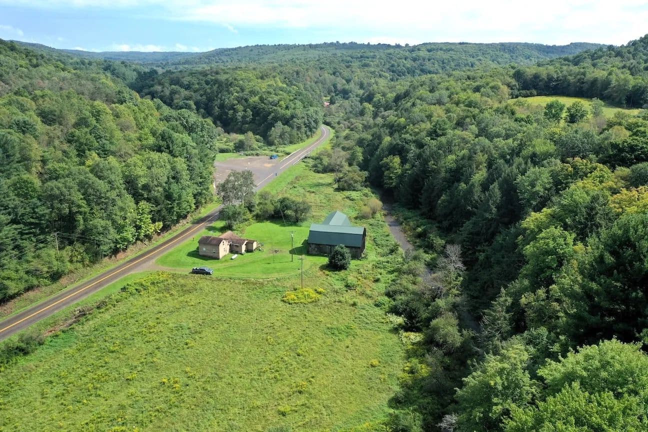 78 acre Recreational Retreat with Stream in Whitesville NY 791 County Rd 19 - Whitesville, New York, 14897