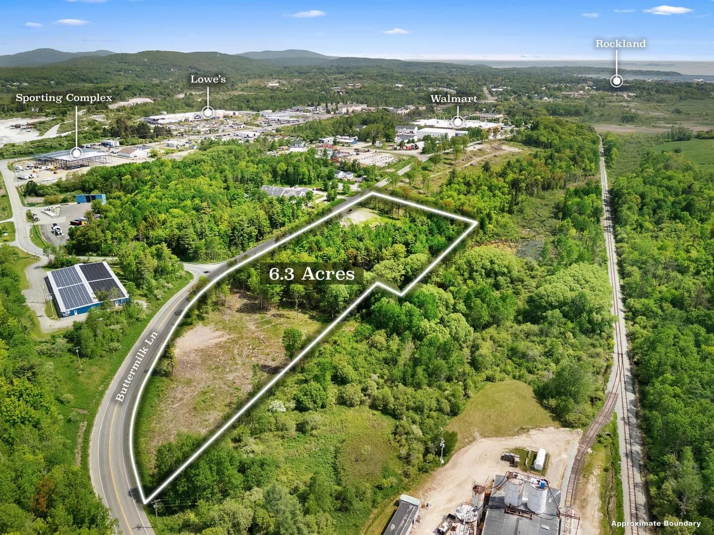 6.3 Acres of Land for Sale in Thomaston, Maine - Thomaston, Maine, 04861