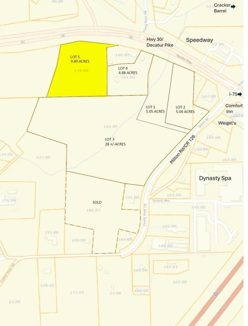 9.89 Acres of Land for Sale in Athens, TN - Athens, Tennessee, 37303