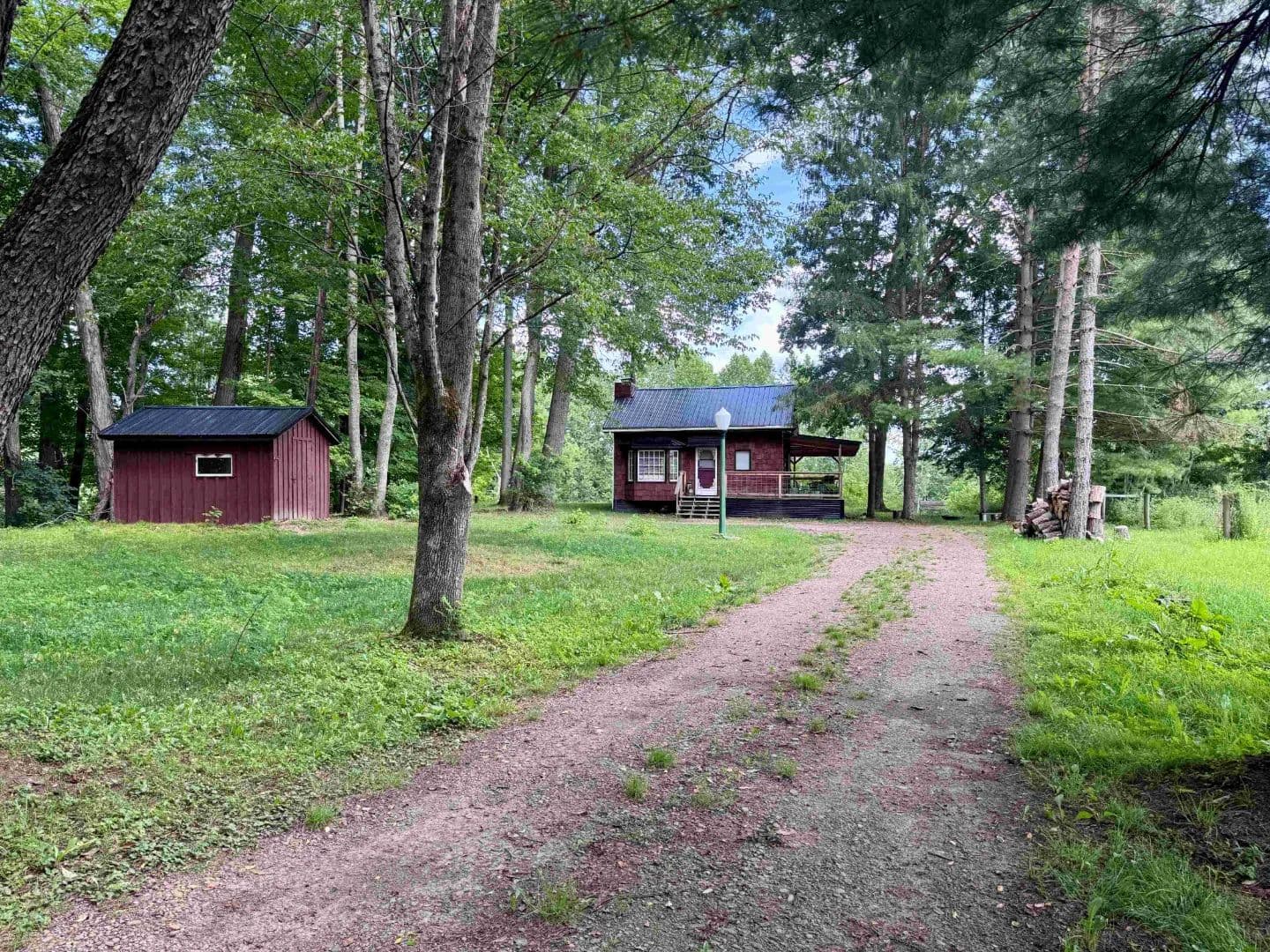 Creekside Cabin on 2 acres in Angelica NY 6786 County Road 43 - Angelica, New York, 14709