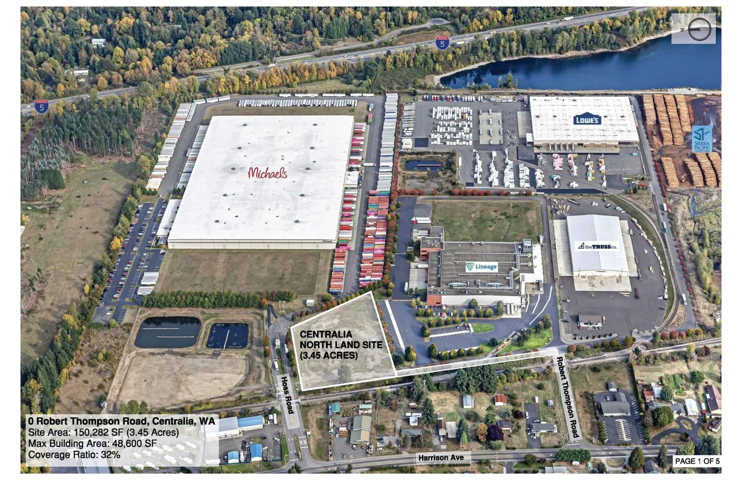 Land -Industrial in Centralia - land for sale