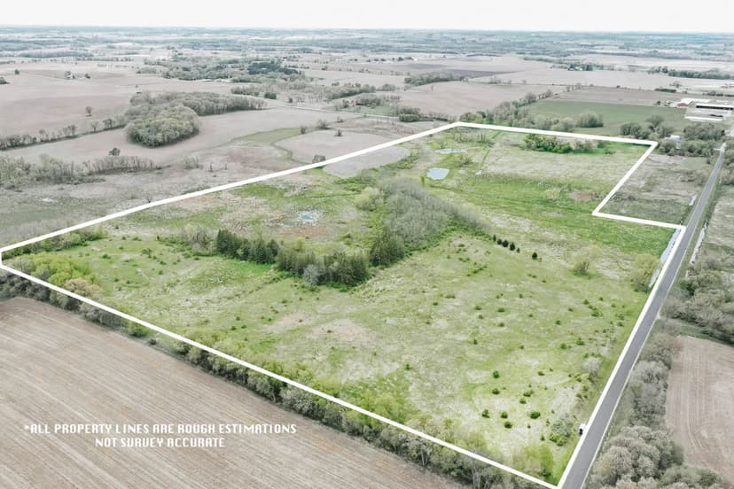 74 Acres in Dane County Town of York Rec, Hunting and Build Site for Sale
