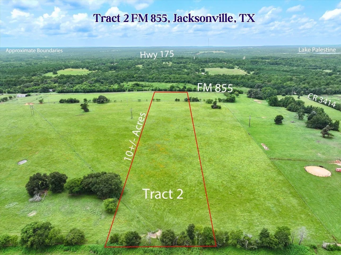 Tract 2 FM 855, Jacksonville - Jacksonville, Texas, 75766