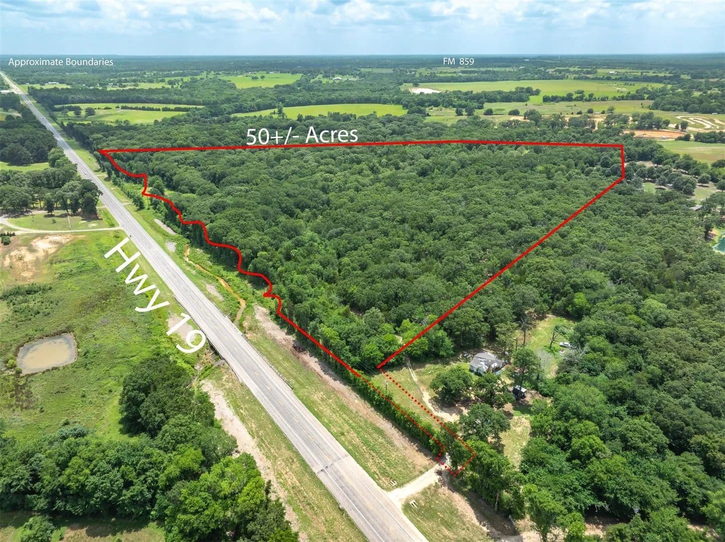 50 Acres of Land for Sale in Edgewood, Texas - Edgewood, Texas, 75117