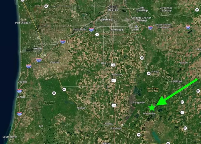 ONLINE ONLY AUCTION - HAYWARD Rd / 40.27 +/- ACRES / BARRY COUNTY / LAND FOR SALE