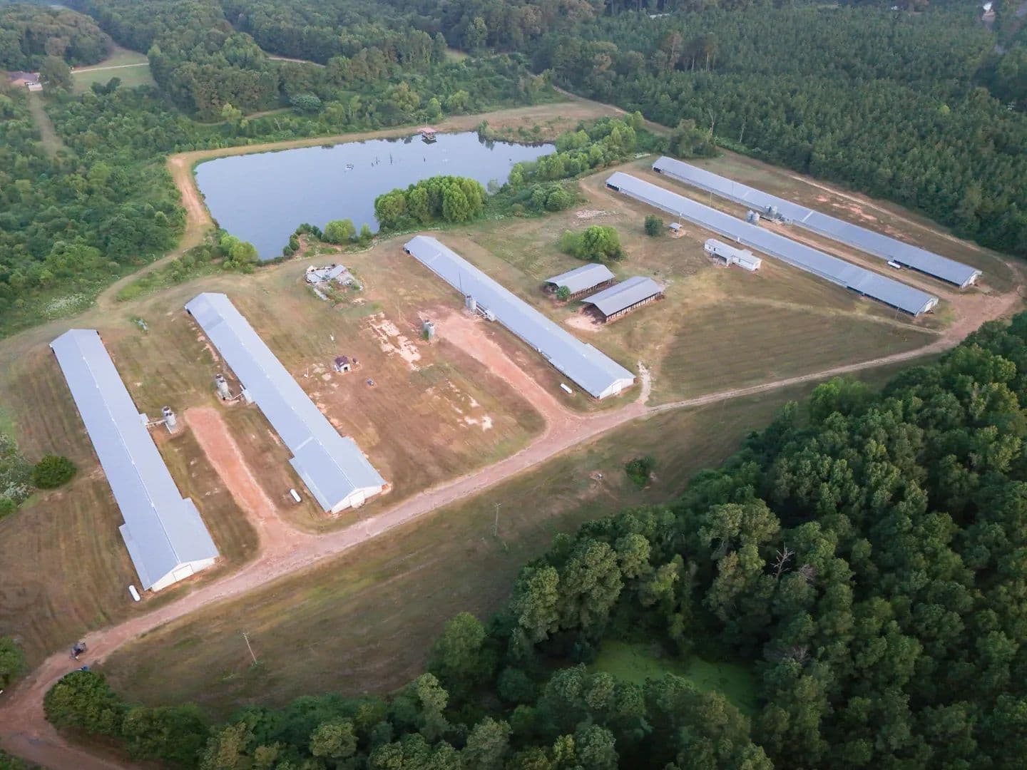 17.67 Acre Broiler Farm in Union parish, LA - Farmerville, Louisiana, 71241