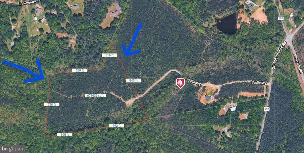 15.77 Acres of Land for Sale in SPOTSYLVANIA, VA - Spotsylvania, Virginia, 22551
