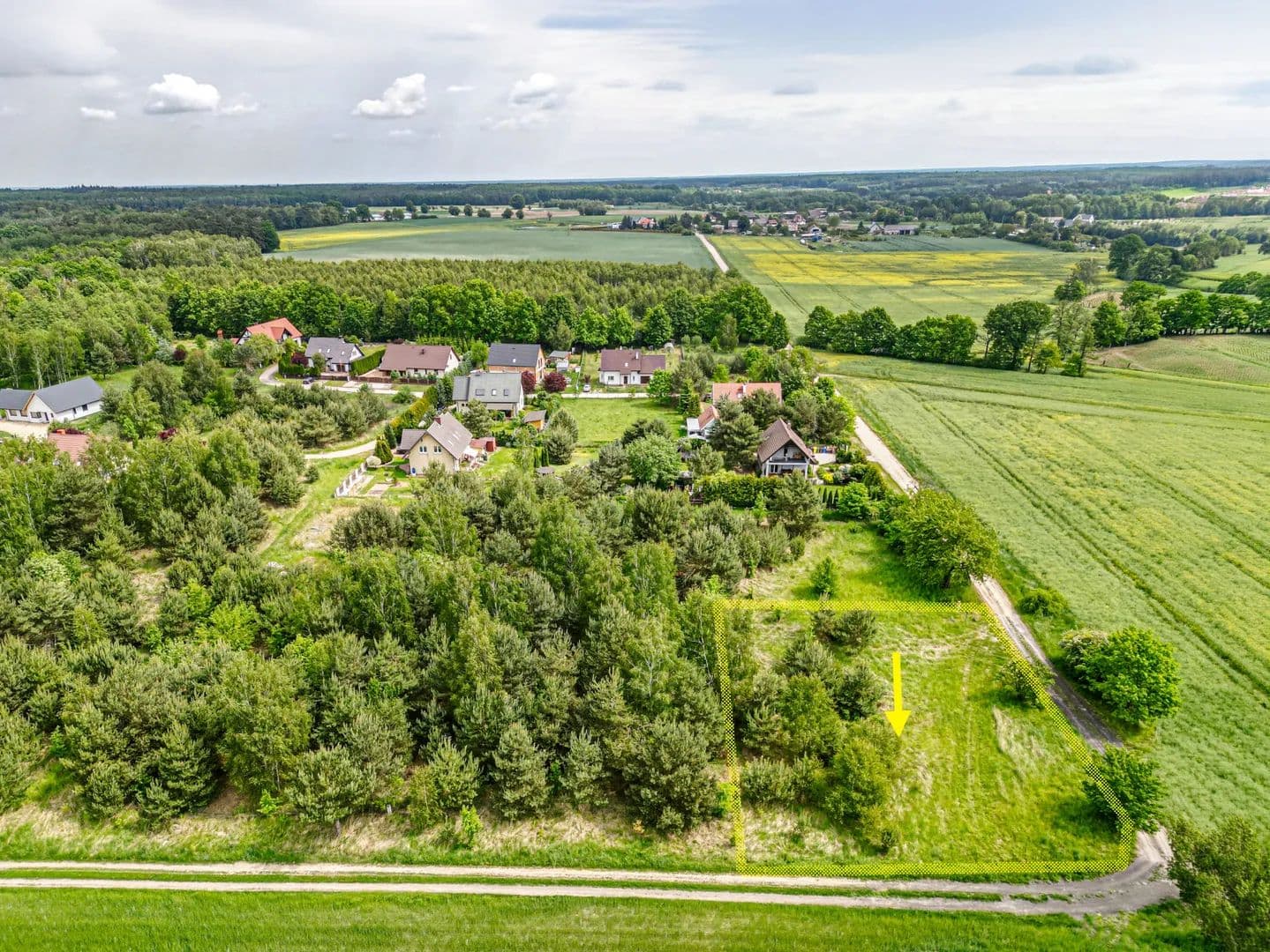 Działka budowlana Długa Goślina - 1098 m² - land for sale