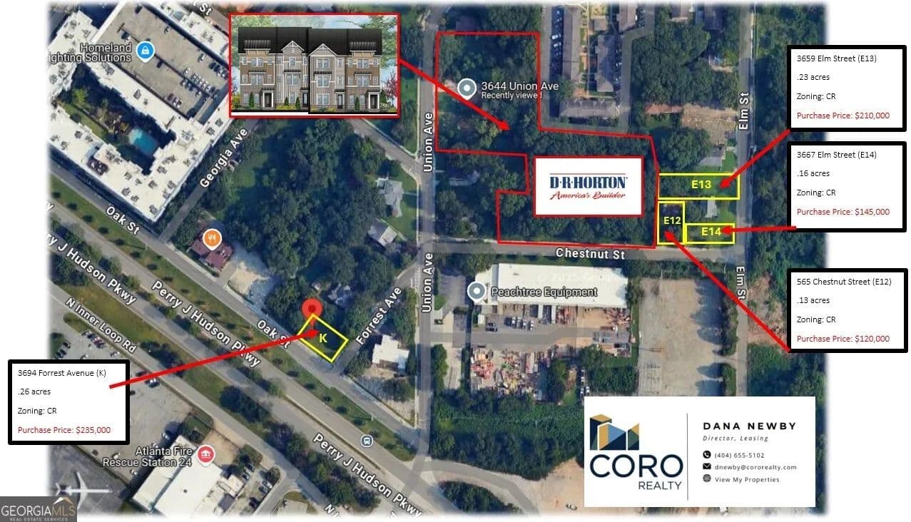 0.26 Acres of Land for Sale in Hapeville, Georgia - Hapeville, Georgia, 30354