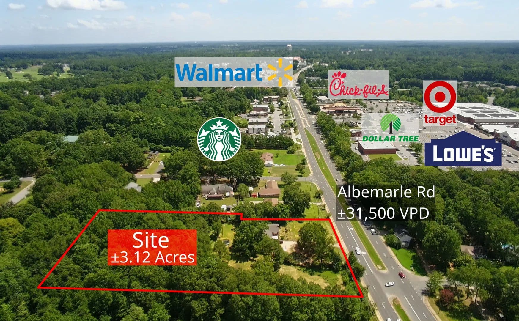 Redevelopment Land in Charlotte - Charlotte, North Carolina, 28227