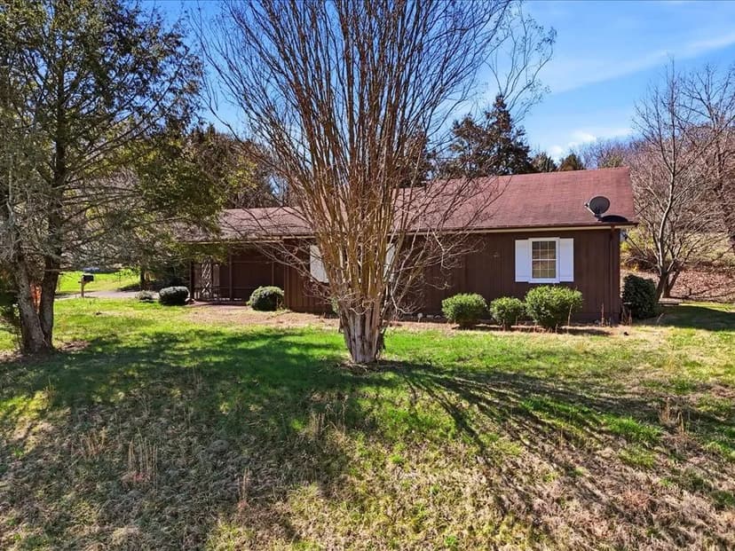 Renovated Country Home on 3.729 Acres with Creek, Fireplace Charm, and Easy Access to I81