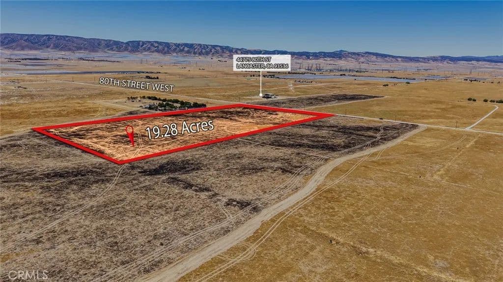 19.29 Acres of Land for Sale in Lancaster, CA - Lancaster, California, 93536