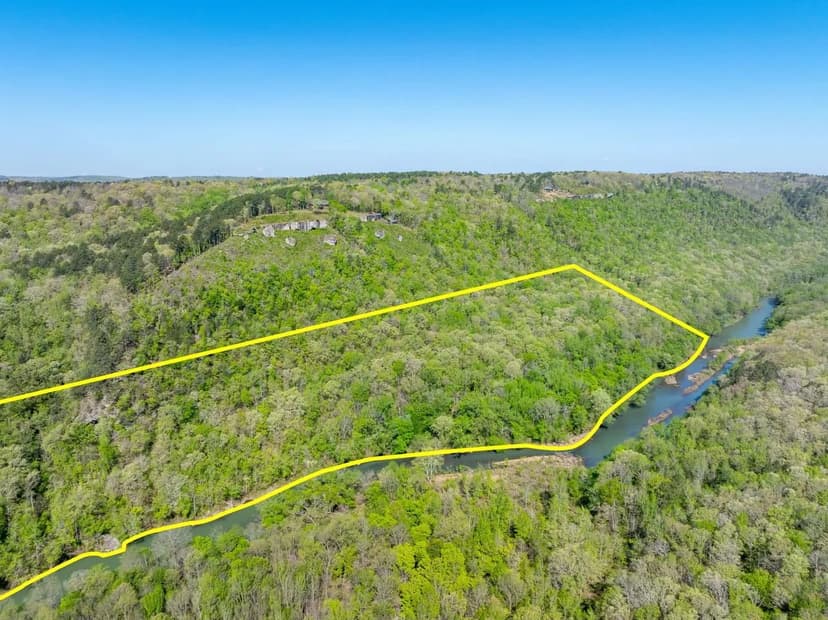 25 +/- Acres, Rare Middle Fork, Little Red River Land, Fox, Arkansas