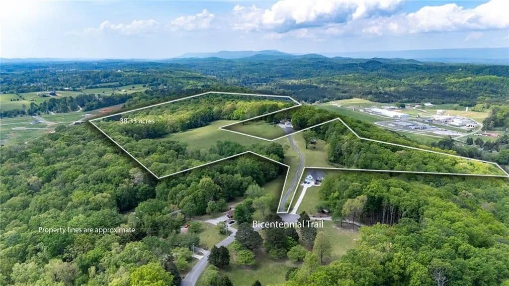 38.33 Acres of Land for Sale in Rock Spring, GA - Rock Spring, Georgia, 30739