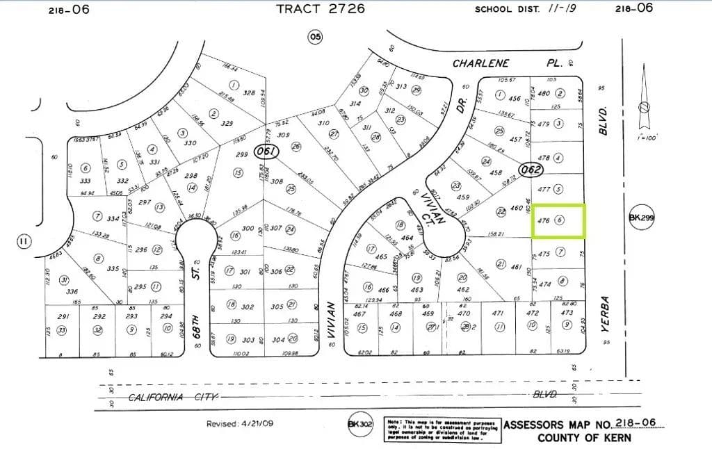 Vacant Land in California City - California City, California, 93505