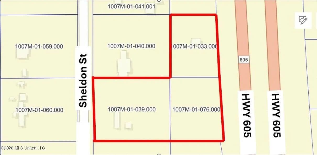 Property from 0 Hwy 605 - KW - Gulfport, Mississippi, 39503