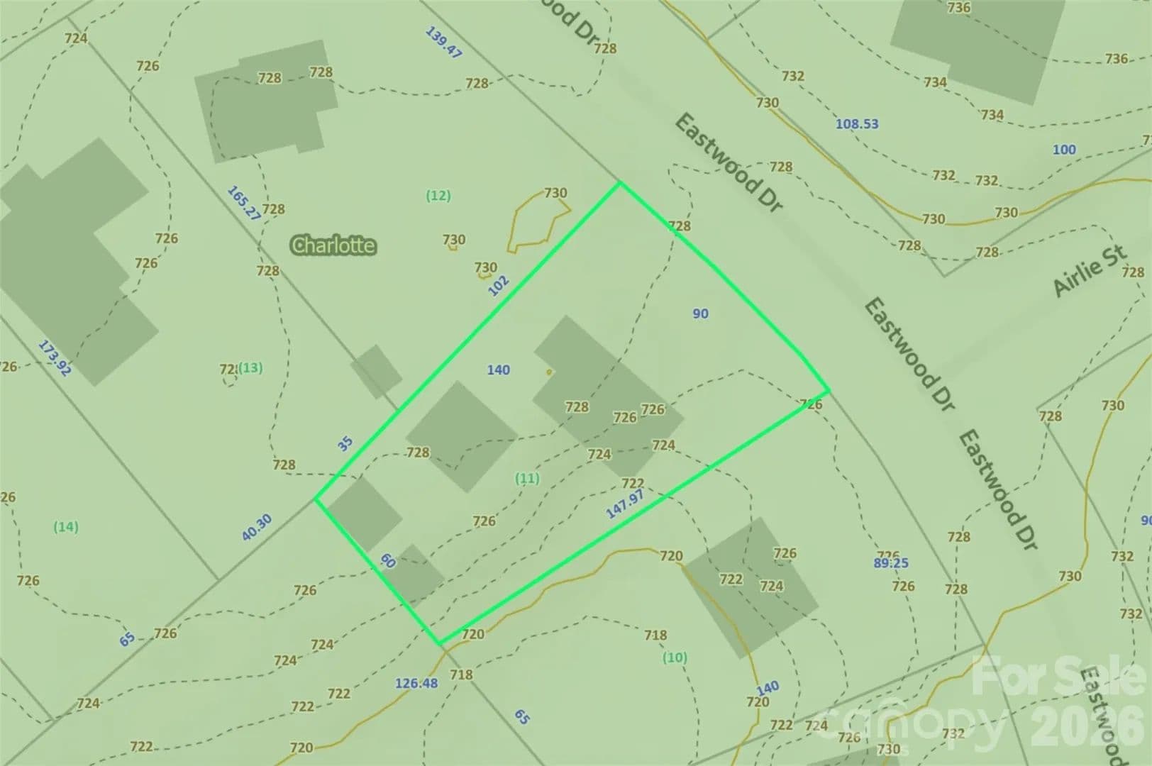 0.24 Acres of Land for Sale in Charlotte, NC - Charlotte, North Carolina, 28205