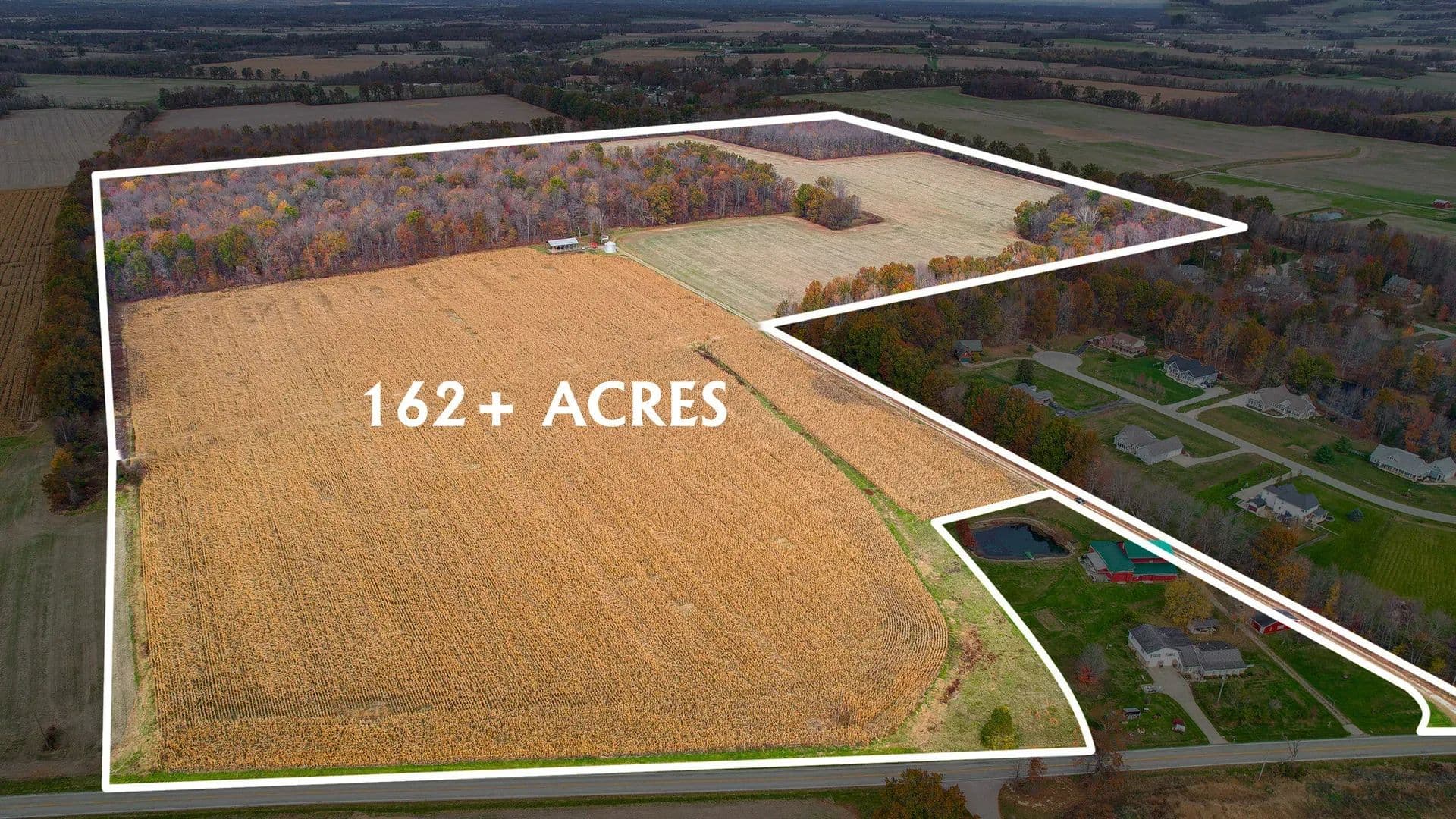 162 Acres of Land for Sale in Clarksville, OH - Clarksville, Ohio, 45113