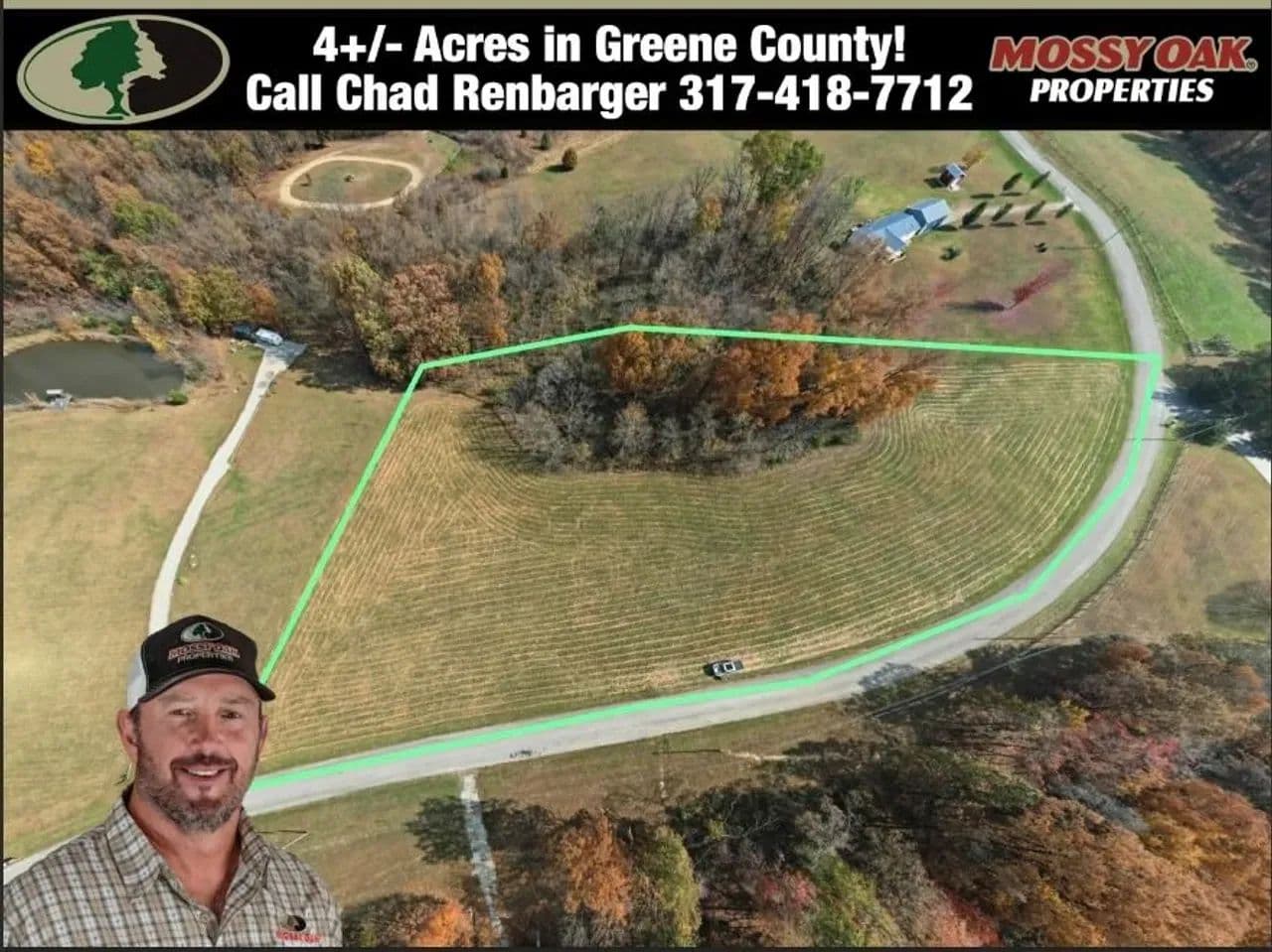 4+/- Acre Building Site - Ash Road Bloomfield, IN - Bloomfield, Indiana, 47424