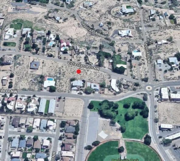 Property from Vista Grande Drive NW - KW - Albuquerque, New Mexico, 87120