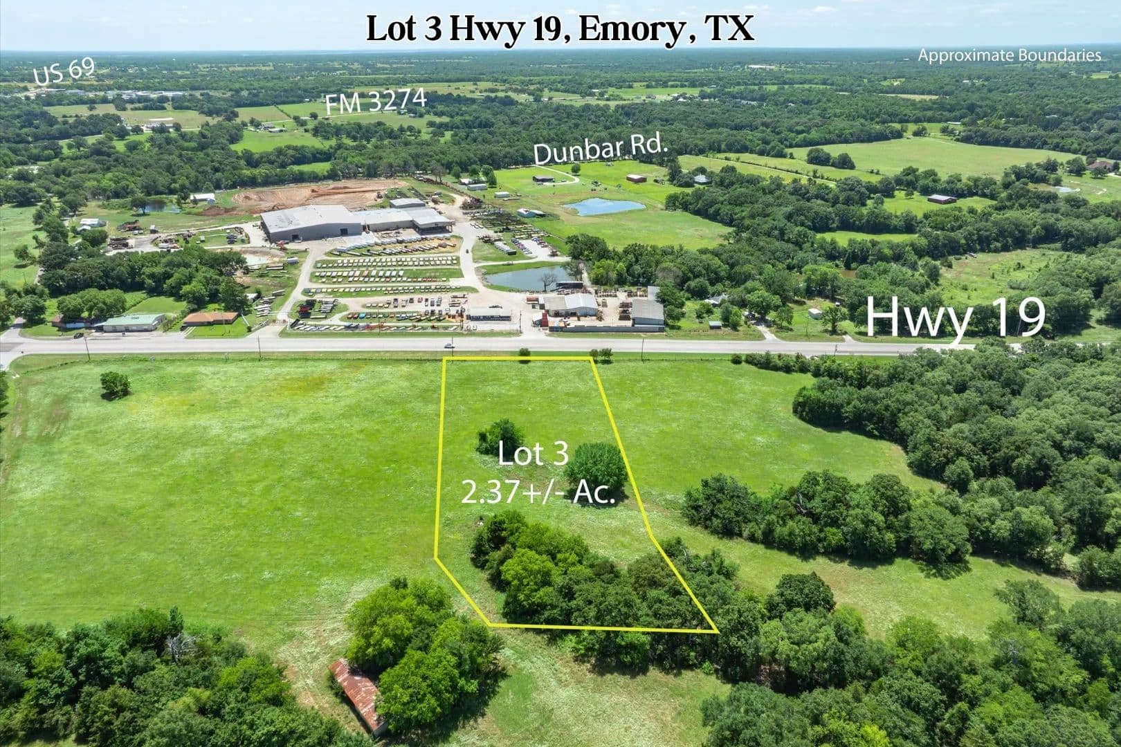 Lot 3 State Hwy 19, Emory, Texas 75440 - Emory, Texas, 75440