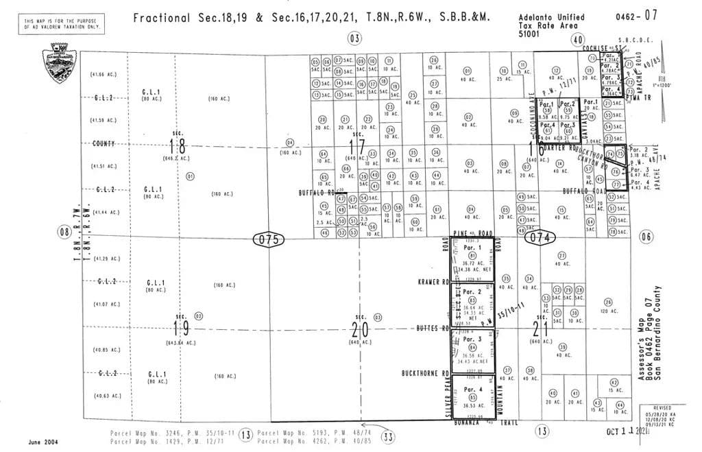 Vacant Land in Adelanto - Adelanto, California, 90064