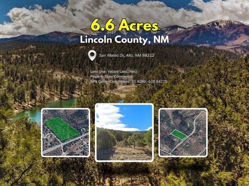 6.6 Acres in The Ranches of Sonterra - Alto, New Mexico