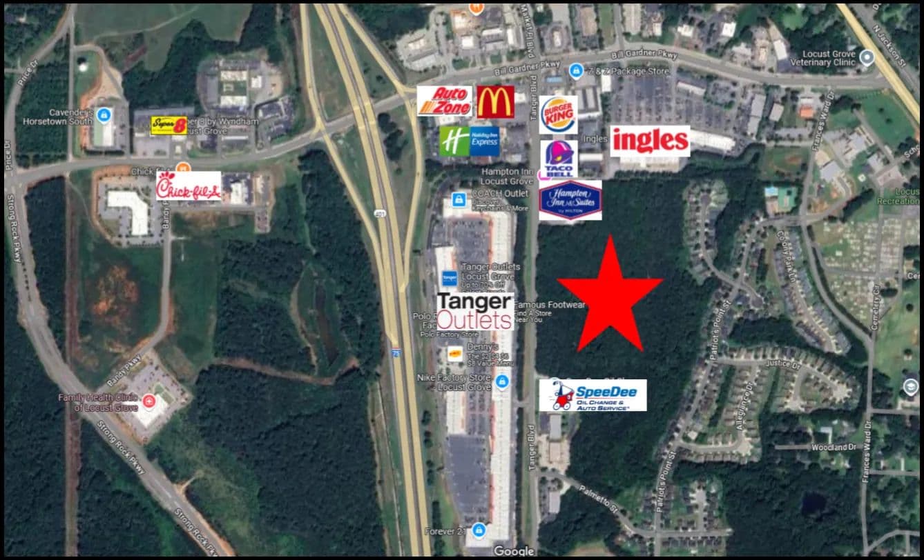 Land -Retail in Locust Grove - Locust Grove, Georgia, 30248