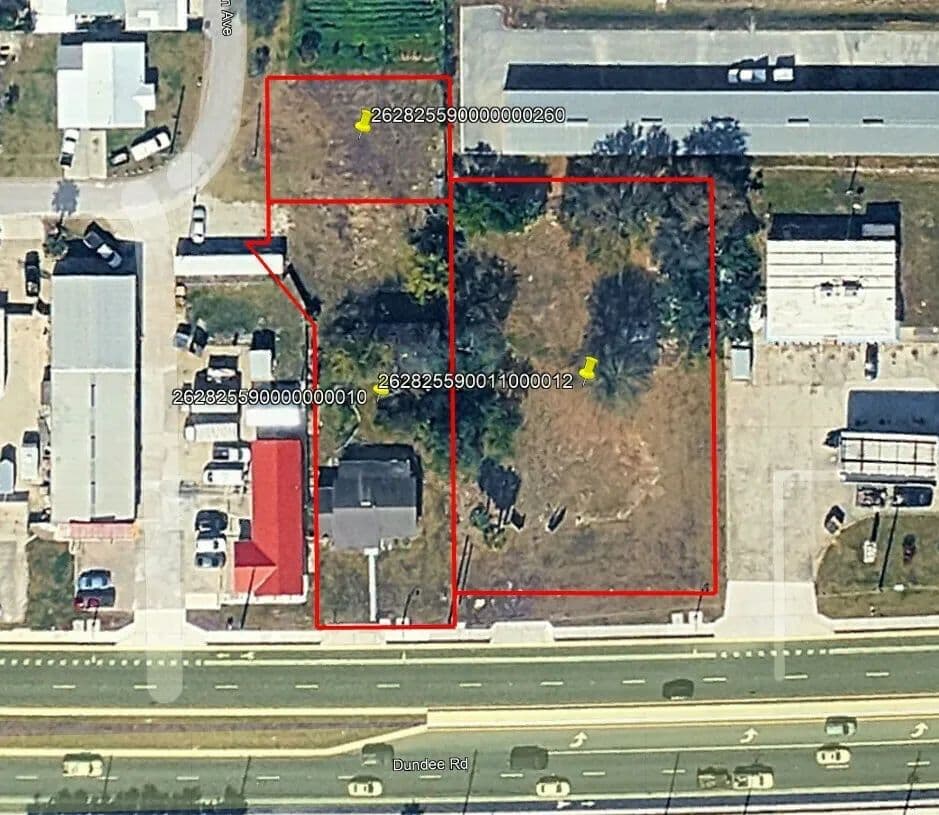 1.05 acres Dundee Road Commercial Property - Winter Haven, Florida, 33884