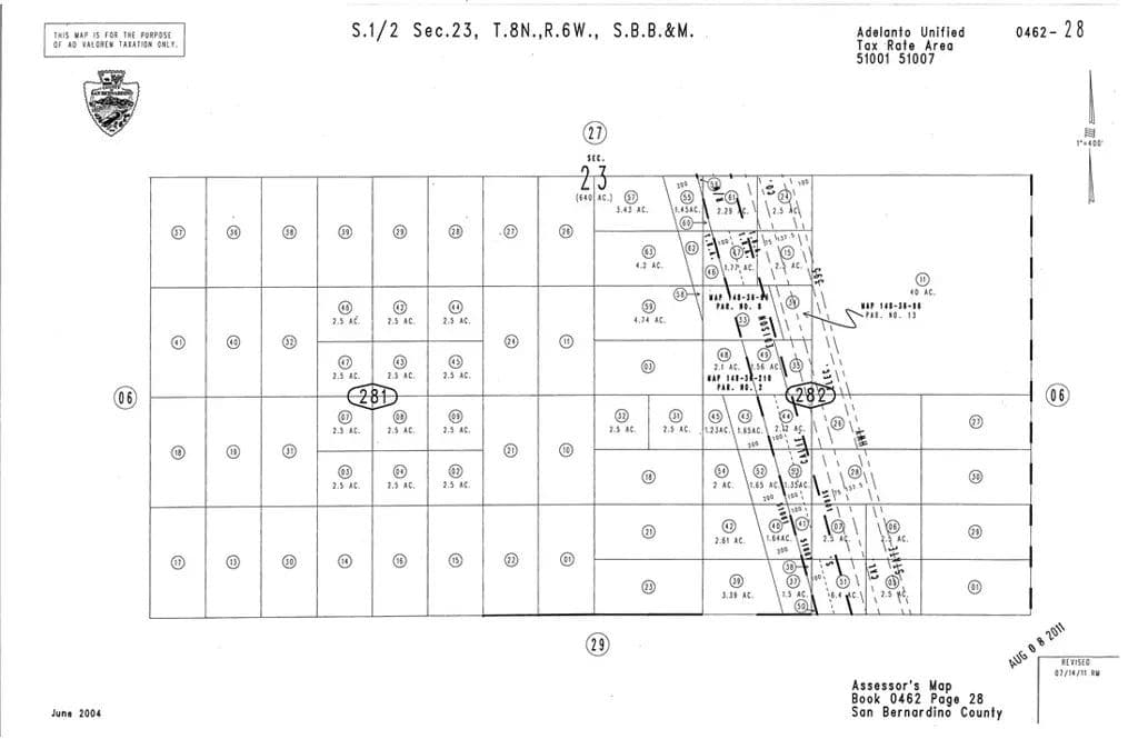 Vacant Land in Adelanto - Adelanto, California, 92301