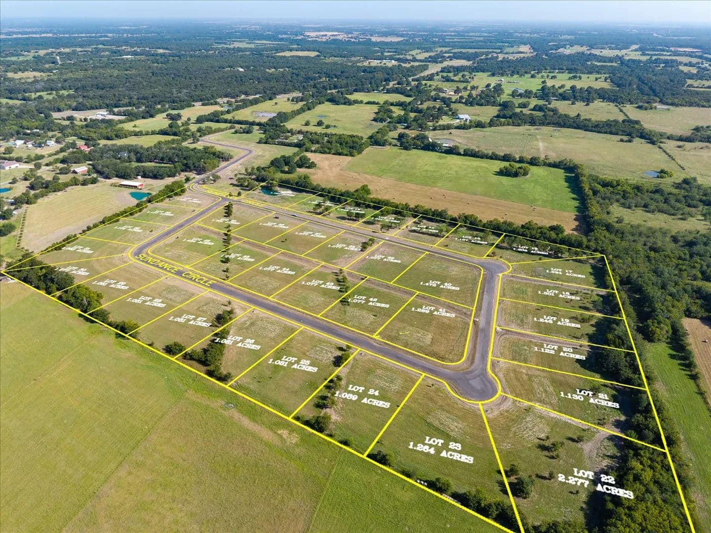 Land -Single Family Acreage in Campbell - Campbell, Texas, 75422