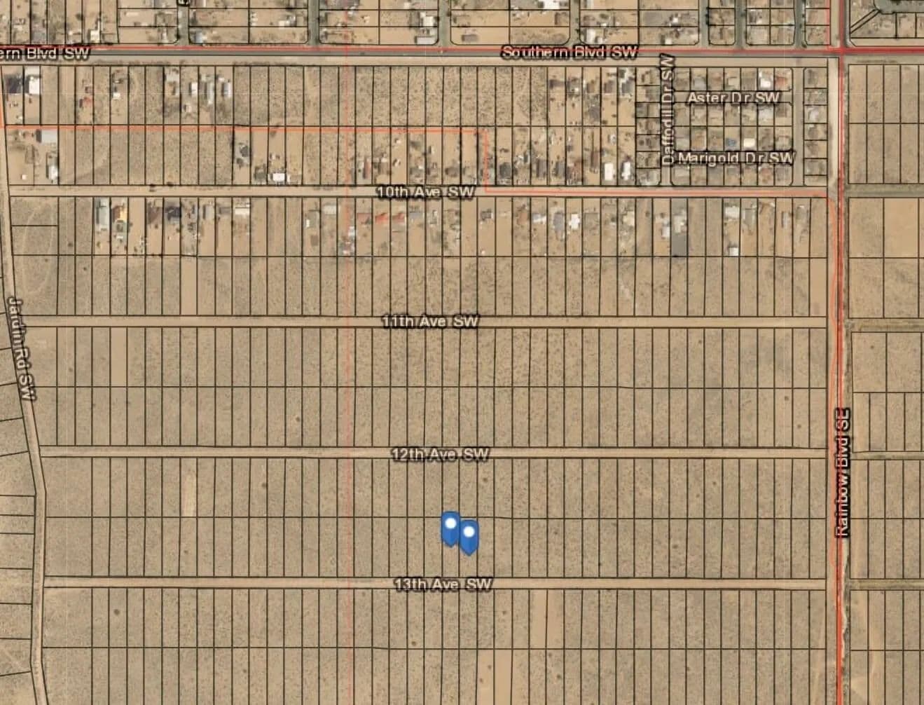 Property from 13th Avenue SW #U9 B4 L64&65 - KW - Rio Rancho, New Mexico, 87124